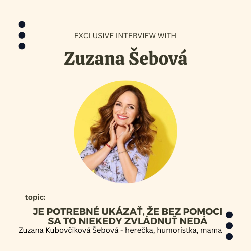Zuzana Kubovčíková Šebová Slovak actress